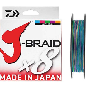 Плетёный шнур Daiwa J-Braid X8 0.18mm