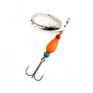 Блесна Kamchatka Salmon 37гр цв.orange/silver (ручной работы)