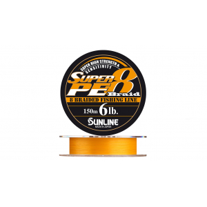 Плетеный шнур Sunline Super PE 8 Braid # 0.6