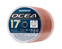 Плетеный шнур Shimano Ocea 17+ PE #15 1200m (100m x12) MULTI